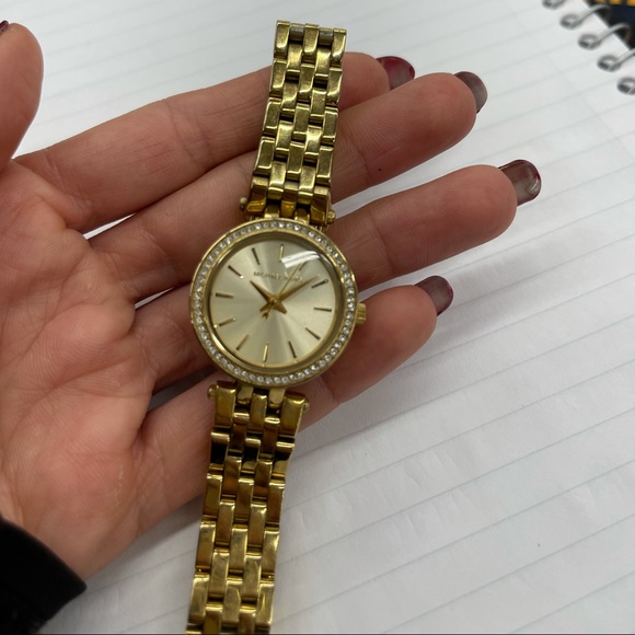 Michael Kore Rose Gold Watch - ‘Darci’ Model - Worn One Time - Picture 1 of 4